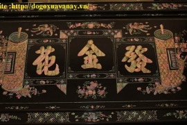Đại Tự Khảm Ốc - Phát Kim Hoa .