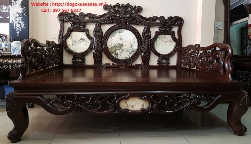 Giường Hoa Lá Tây - Độc Lạ & Sang Trọng ! 