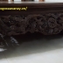 Sập Gỗ Gụ Mật - Chạm Kênh Bong Mai Điểu 
