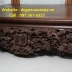 Sập Gỗ Gụ Mật - Chạm Kênh Bong Mai Điểu 