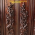 Tranh Tứ Quý Bằng Gỗ Gụ - Đục Chạm Kênh Bong- Kinh Điển .