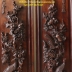 Tranh Tứ Quý Bằng Gỗ Gụ - Đục Chạm Kênh Bong- Kinh Điển .