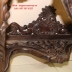 Bàn Bán Nguyệt - Chạm Hoa Lá Tây - Chỉ có 1 Đôi . 