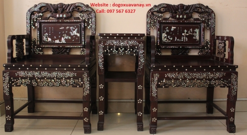 Bộ Vách tàu Khảm Ốc - Phúc Lộc Thọ