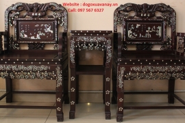 Bộ Vách tàu Khảm Ốc - Phúc Lộc Thọ