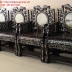 Bộ Ghế Vách Tàu Cẩn Ốc Xà Cừ 7 Món . 