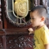 Đồng Hồ Tủ Đứng Mạ Vàng - Máy Đức Cổ Xịn