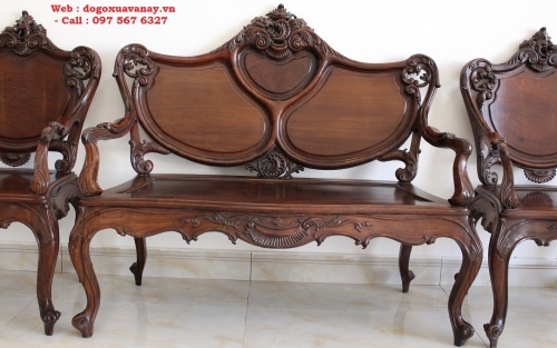 Bộ Luois Gỗ Cẩm Lai - Hàng Chuẩn Đẹp 