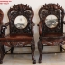 Bộ Trúc Kép Gỗ Trắc - Đục Chạm Kênh Bong - Kinh Điển .