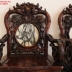 Bộ Trúc Kép Gỗ Trắc - Đục Chạm Kênh Bong - Kinh Điển .