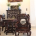 Bộ Trúc Kép Gỗ Trắc - Đục Chạm Kênh Bong - Kinh Điển .