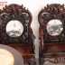 Bộ Trúc Kép Gỗ Trắc - Đục Chạm Kênh Bong - Kinh Điển .