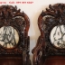 Bộ Trúc Kép Gỗ Trắc - Đục Chạm Kênh Bong - Kinh Điển .