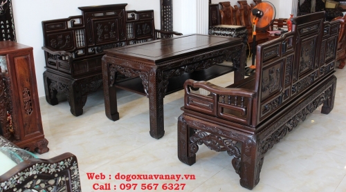 Bộ Trường Kỷ Huế Tích Cổ Đồ - Hàng Đại .