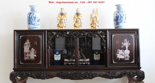 Tủ Chè khảm ốc tích Đông Bích - Hàng Đẹp