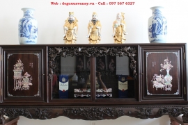 Tủ Chè khảm ốc tích Đông Bích - Hàng Đẹp