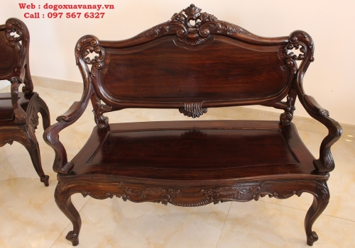 Louis gỗ Trắc 9 món - Hàng tuyển .