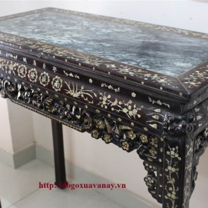 Bàn Cổ Nam Thành Long - Gỗ Trắc