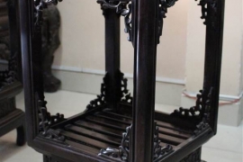 Đôn gỗ trắc kê tượng [ đôn đèn]