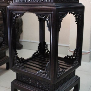 Đôn gỗ trắc kê tượng [ đôn đèn]