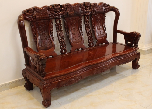 Bộ Guột Voi Gỗ Hương - Bán Giá Thanh Lý.