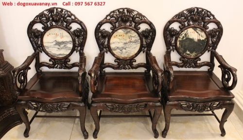Bộ Trúc 9 món Gỗ Gụ Ta Quảng Bình  