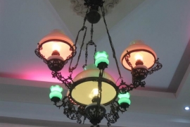 Đèn Đồng Nhà Xưa - 7 ngọn 