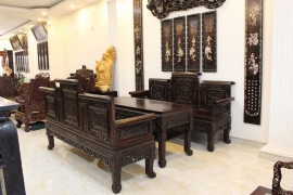 Bộ Trường Kỷ Huế Vai Lật - Hàng Đại - Đáng Xem . 