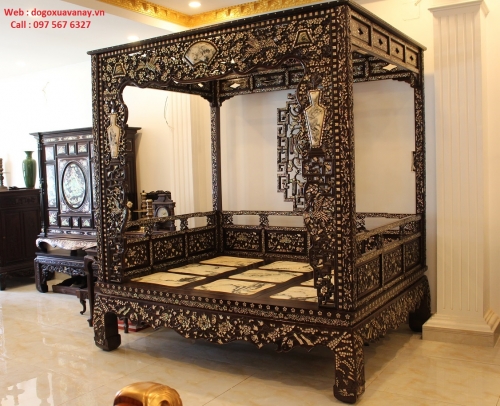Giường Long Sàng Cẩn Ốc - Loại Đặc Biệt Quý Hiếm .