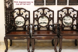 Bộ Móc Tàu 8 món gỗ Gụ Ta Quảng Bình - Vân Đẹp Như Trắc