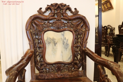 Bộ Trúc Trắc 7 món - Hàng để mộc xuống màu tự nhiên .