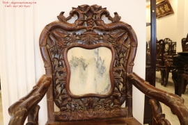 Bộ Trúc Trắc 7 món - Hàng để mộc xuống màu tự nhiên .