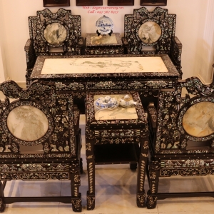 Bộ Ghế Vách Tàu - Loại Ốc Đẹp