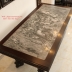 Bộ Bàn Sư Tử Mặt Đá và 8 Ghế Dẻ Quạt Kiểu Nam Bộ . 