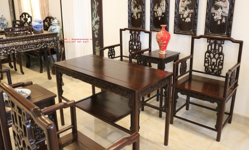 Bộ Ghế Vách Tàu - Phong Cách Thời Nhà Minh . 
