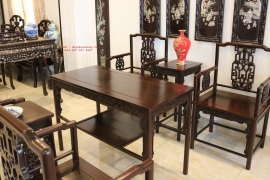 Bộ Ghế Vách Tàu - Phong Cách Thời Nhà Minh .