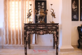 Bàn Cổ Khảm Ốc - Gỗ Cẩm Lai .