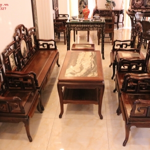 Bộ Móc 8 Món Gỗ Trắc - Loại Đại - Dương Lịch 2019 