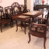 Bộ Móc 8 Món Gỗ Trắc - Loại Đại - Dương Lịch 2019 