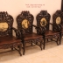 Bộ Trúc Kép Gỗ Gụ Ta Quàng Bình - Hàng Đẹp Chất Lượng