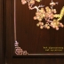Tủ Chè Khảm Ốc Đôi Cánh - Tùng Hạc Mai Điểu . 