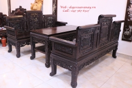 Trường Kỷ Huế Gỗ Gụ Ta Vai Lật - Loại Đại.