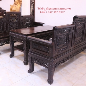 Trường Kỷ Huế Gỗ Gụ Ta Vai Lật - Loại Đại. 