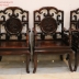 Bộ Bàn Ghế Mỏ Móc 8 Món Gỗ Trắc - Bàn Vuông 
