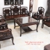 Bộ Bàn Ghế Mỏ Móc 8 Món Gỗ Trắc - Bàn Vuông 