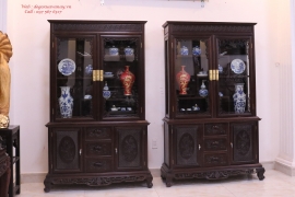 Đôi Tủ Bày Đồ Tích Tùng Mai Đẹp - 2019 