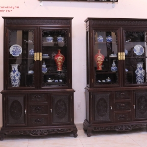 Đôi Tủ Bày Đồ Tích Tùng Mai Đẹp - 2019 
