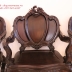 Bộ Ghế Luois 3 Buồng Gỗ Gụ Ta . 