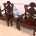 Bộ Khánh Rồng Gỗ Trắc - 6 Món - Loại Đại - Hàng Tuyển . 