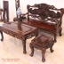 Bộ Khánh Rồng Gỗ Trắc - 6 Món - Loại Đại - Hàng Tuyển . 